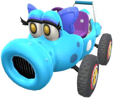 Light-blue Turbo Birdo